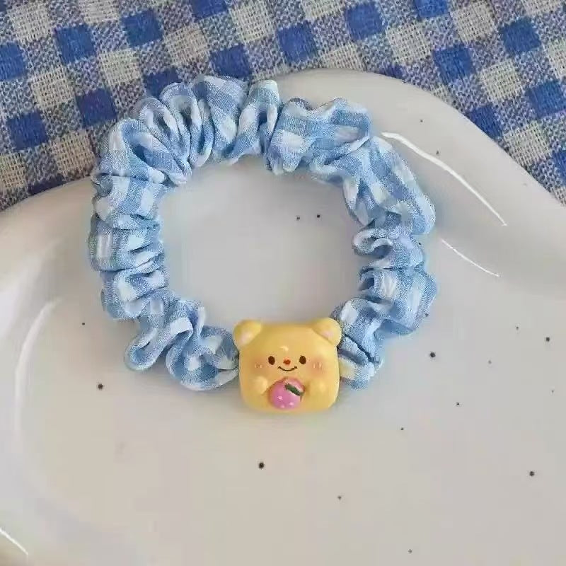 小熊卡通髮圈－雪糕小熊款細節4｜https://igowo.tw/