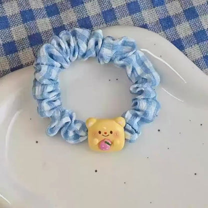 小熊卡通髮圈－雪糕小熊款細節4｜https://igowo.tw/