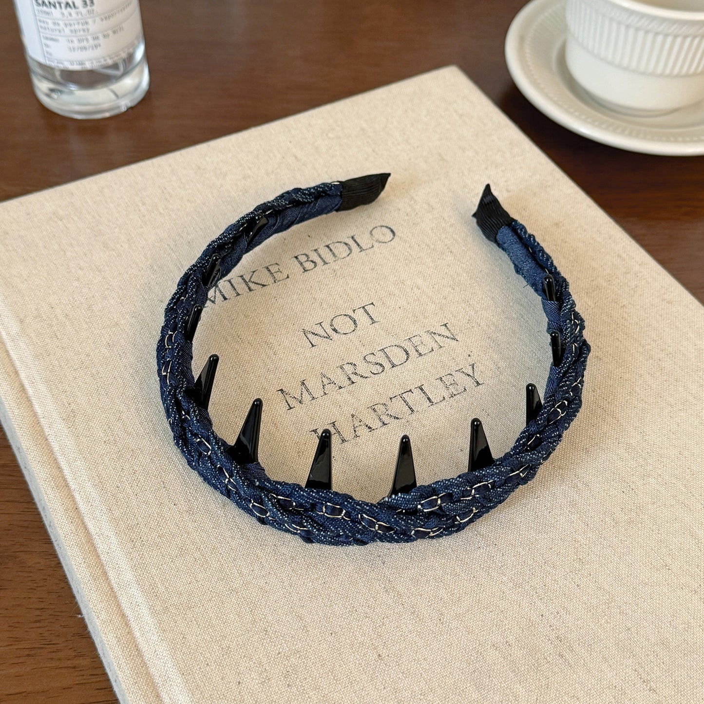 蝴蝶結鏈條復古鯊魚夾