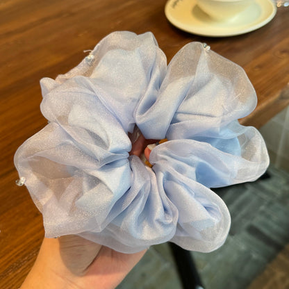 珍珠大腸圈復古髮圈