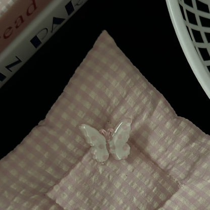 波點蝴蝶髮夾