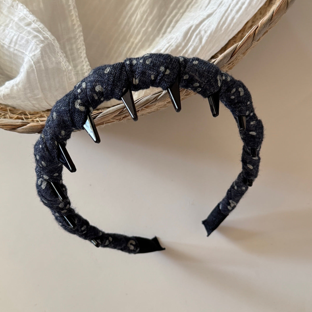 豹紋波浪髮箍