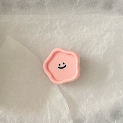 笑臉簡約髮夾