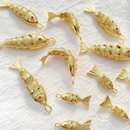小魚復古項鍊
