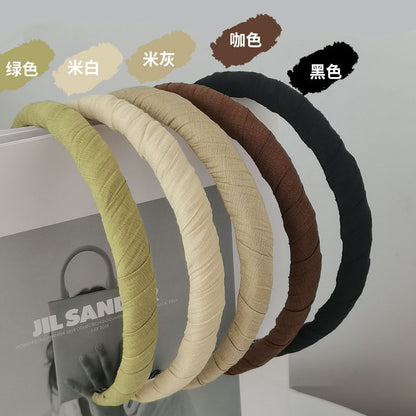 布面纏繞髮箍－商品主圖｜https://igowo.tw/