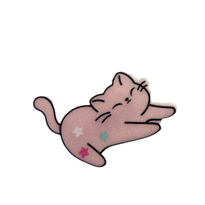 星星小熊髮夾－星星動物-小兔款細節｜https://igowo.tw/