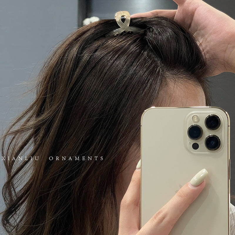 醋酸板材鯊魚夾－綠色款細節｜https://igowo.tw/
