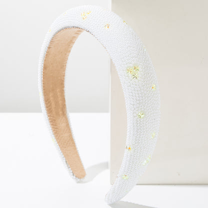 星星鑲鑽髮箍－水鑽金款細節2｜https://igowo.tw/