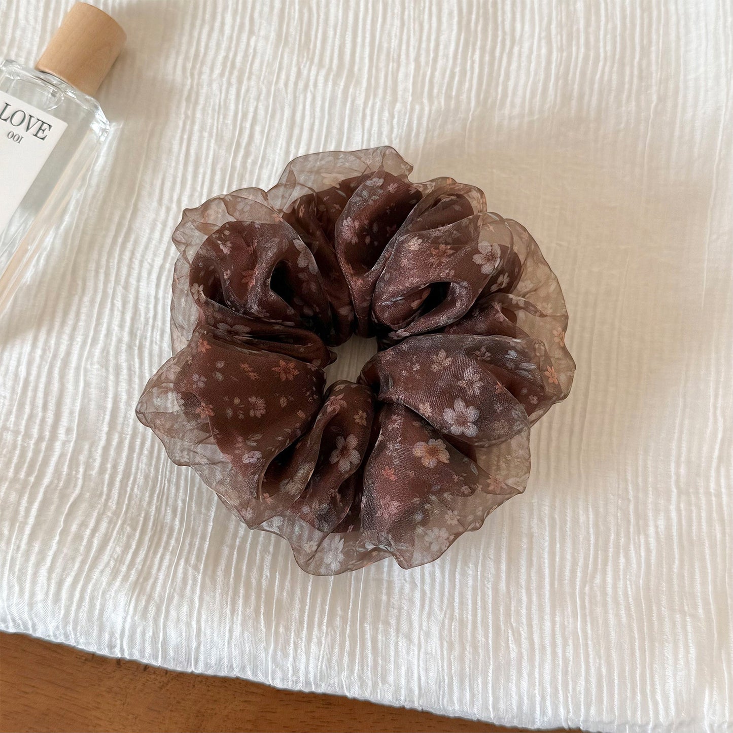 網紗大腸圈復古髮圈