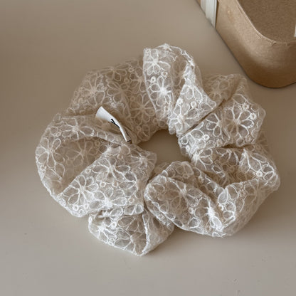 布面大腸圈刺繡髮圈