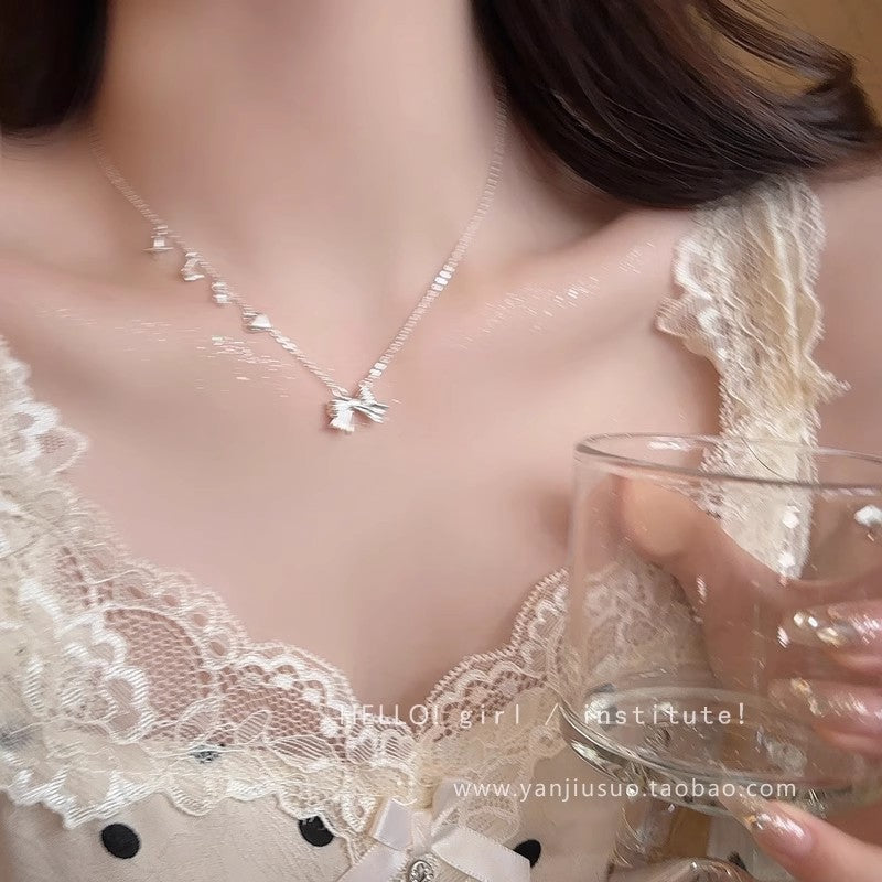 珍珠玫瑰墜飾復古項鍊－細節特寫23｜https://igowo.tw/