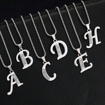鋯石字母項鍊