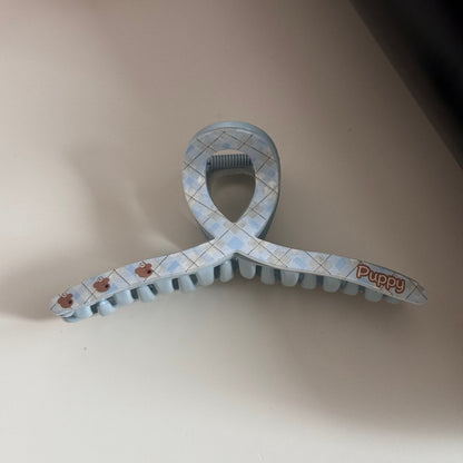 醋酸板材卡通鯊魚夾－細節特寫10｜https://igowo.tw/