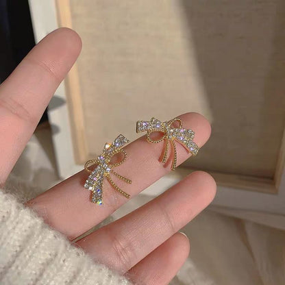 蝴蝶結花朵耳環－細節特寫21｜https://igowo.tw/