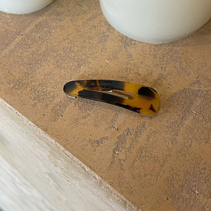 繽紛醋酸板材水滴髮夾