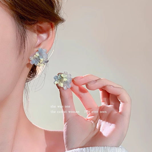繽紛花朵耳環－商品主圖｜https://igowo.tw/