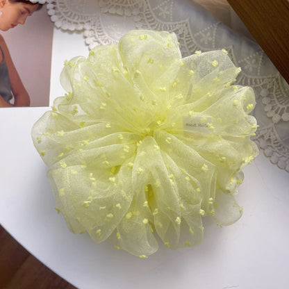 彩色大腸圈髮圈