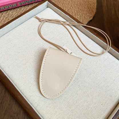 皮革簡約項鍊－62-項鍊-黑色款細節｜https://igowo.tw/