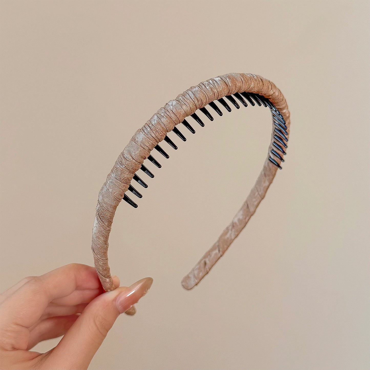 布面纏繞簡約髮箍
