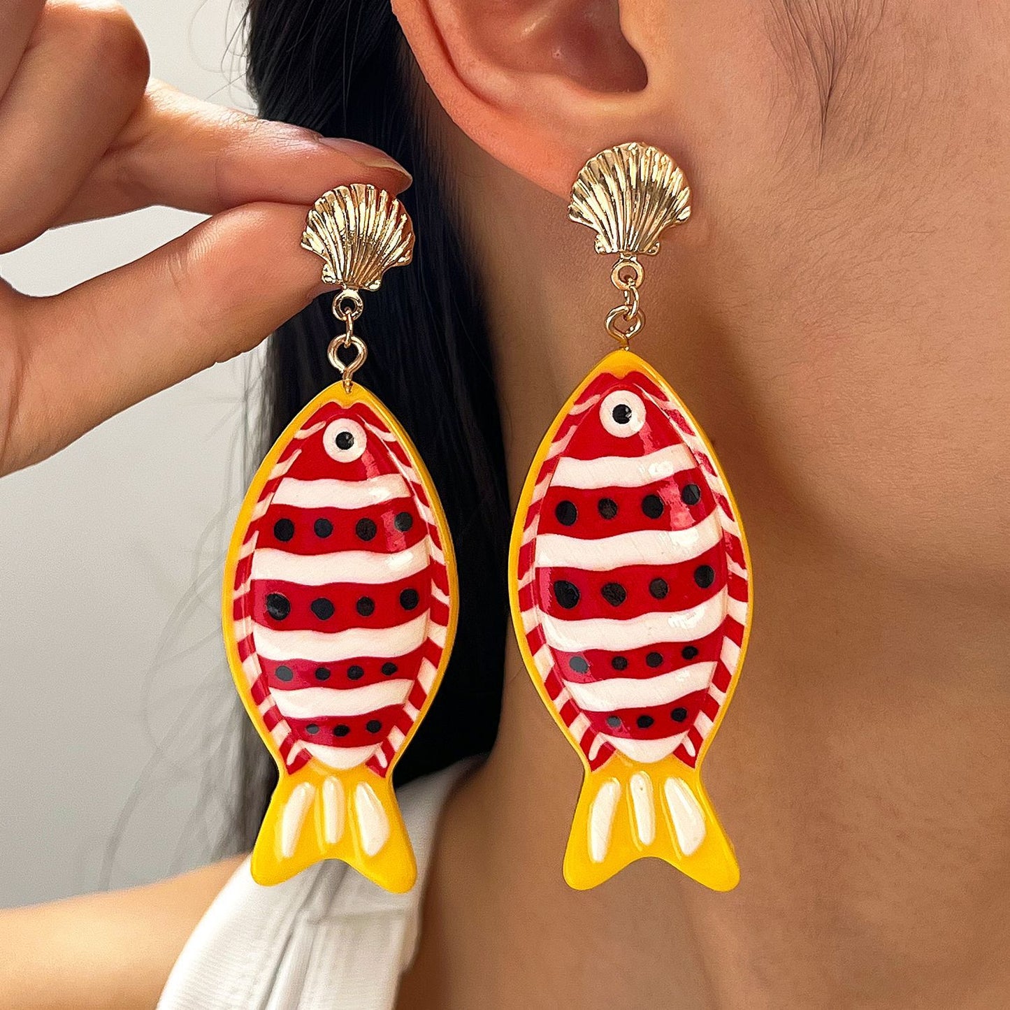 串珠魚尾項鍊