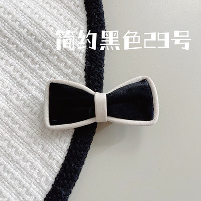 珍珠花朵髮夾－點鑽珍珠17號款細節｜https://igowo.tw/