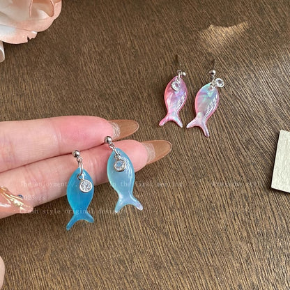 魚尾墜飾項鍊－細節特寫2｜https://igowo.tw/
