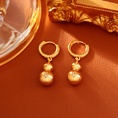 葫蘆拉絲墜飾項鍊
