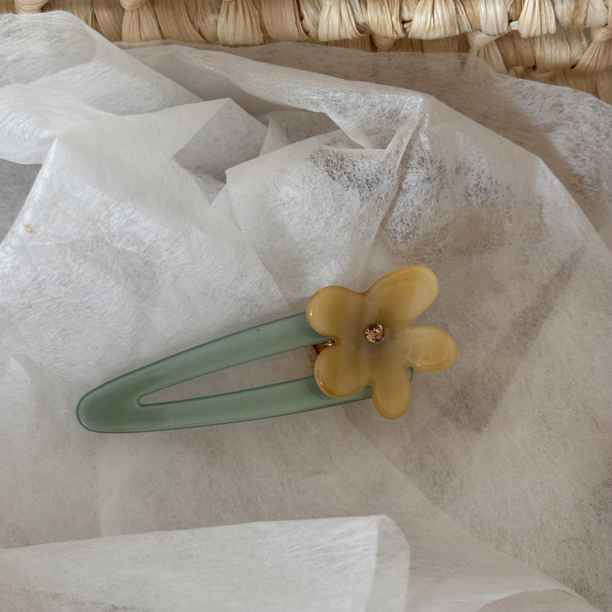 花朵簡約髮夾