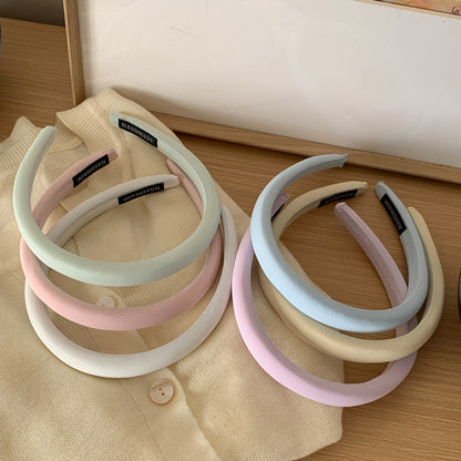 簡約經典髮箍－綠色款細節｜https://igowo.tw/
