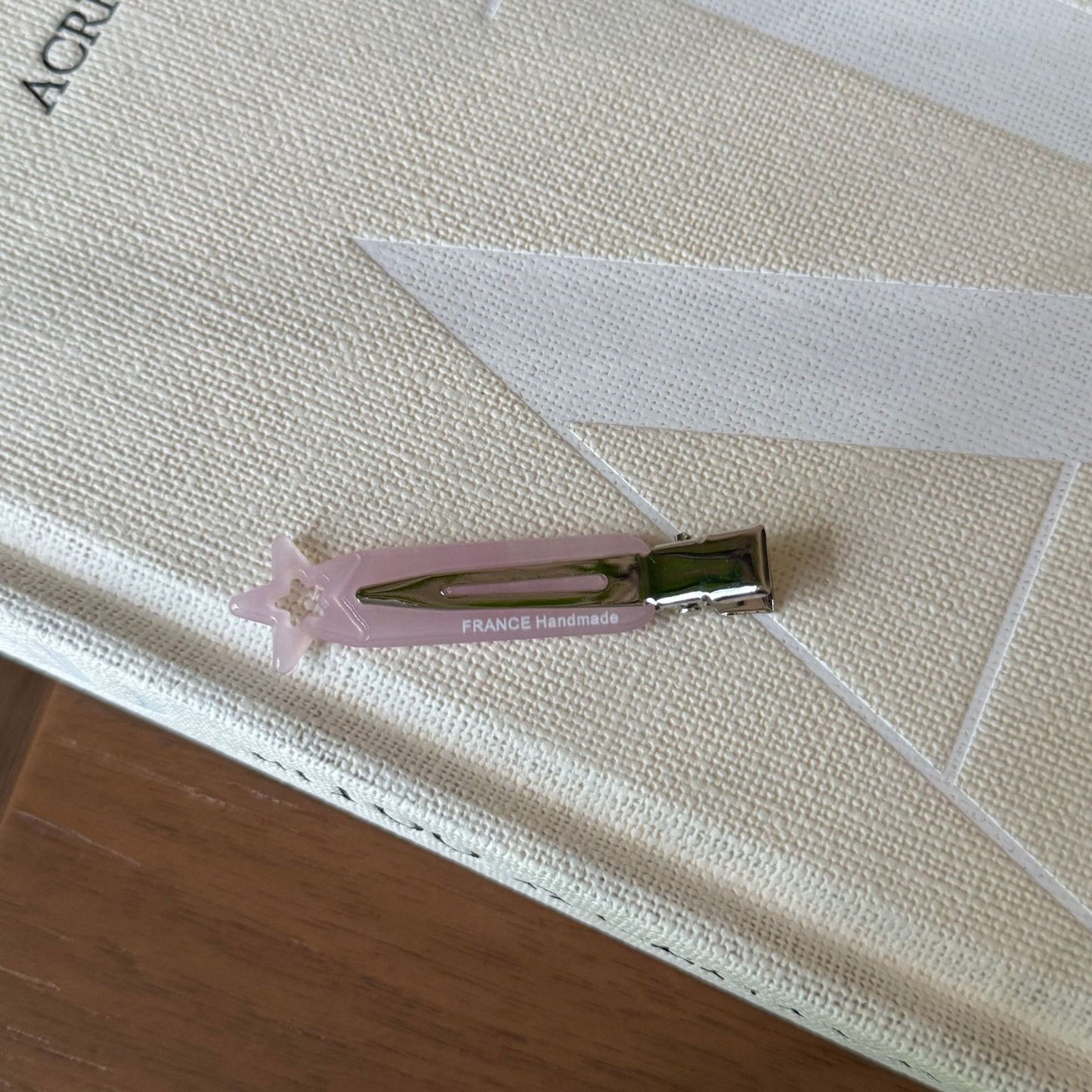 彩色醋酸板材星星髮夾