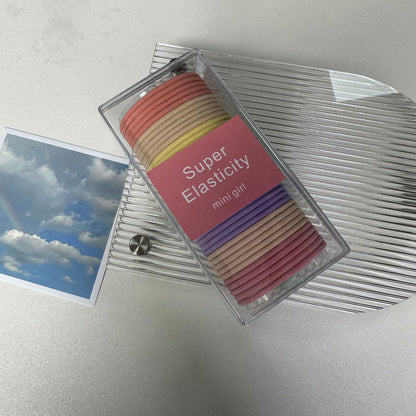 彈力繩簡約髮圈套組