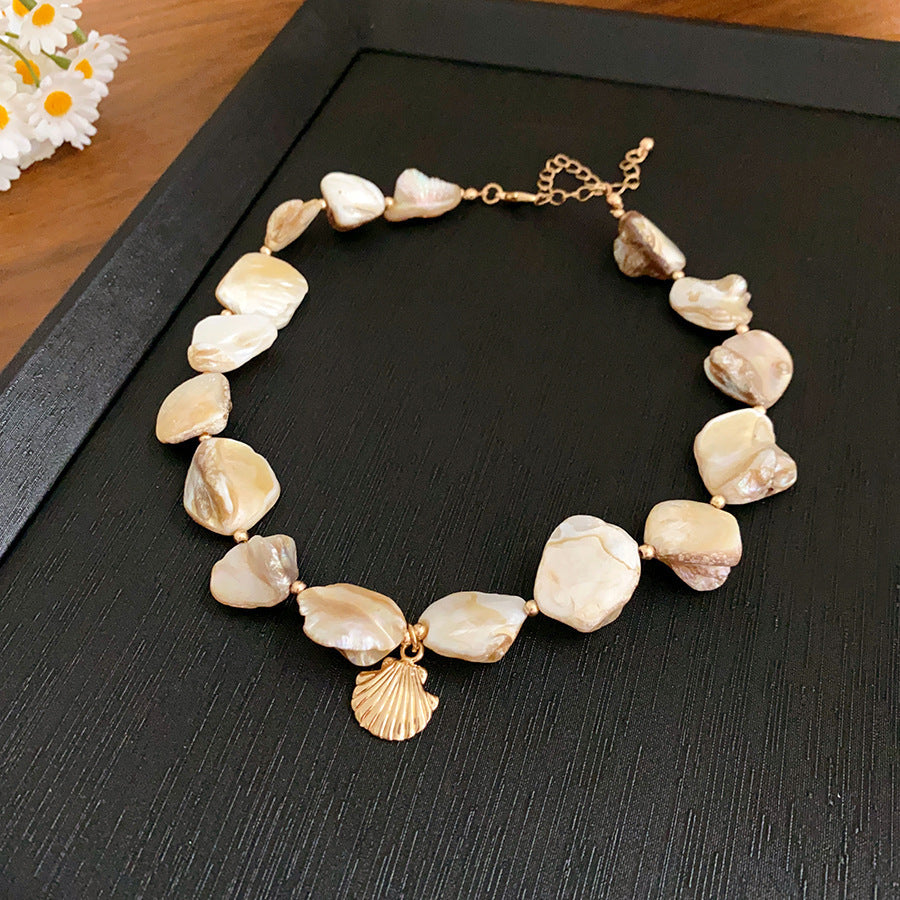 琺瑯愛心鑲鑽墜飾項鍊