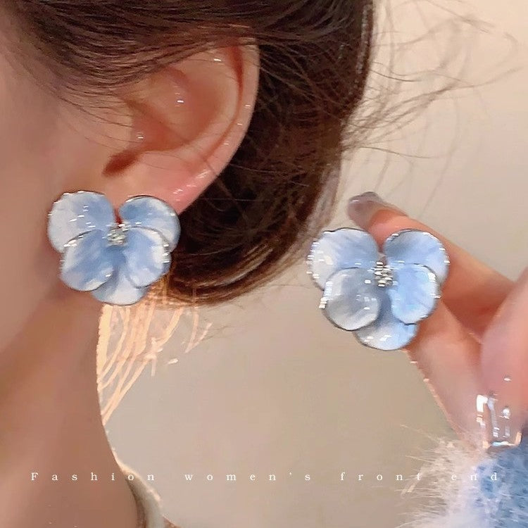 花朵復古耳環－商品主圖｜https://igowo.tw/