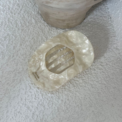 圓形簡約鯊魚夾
