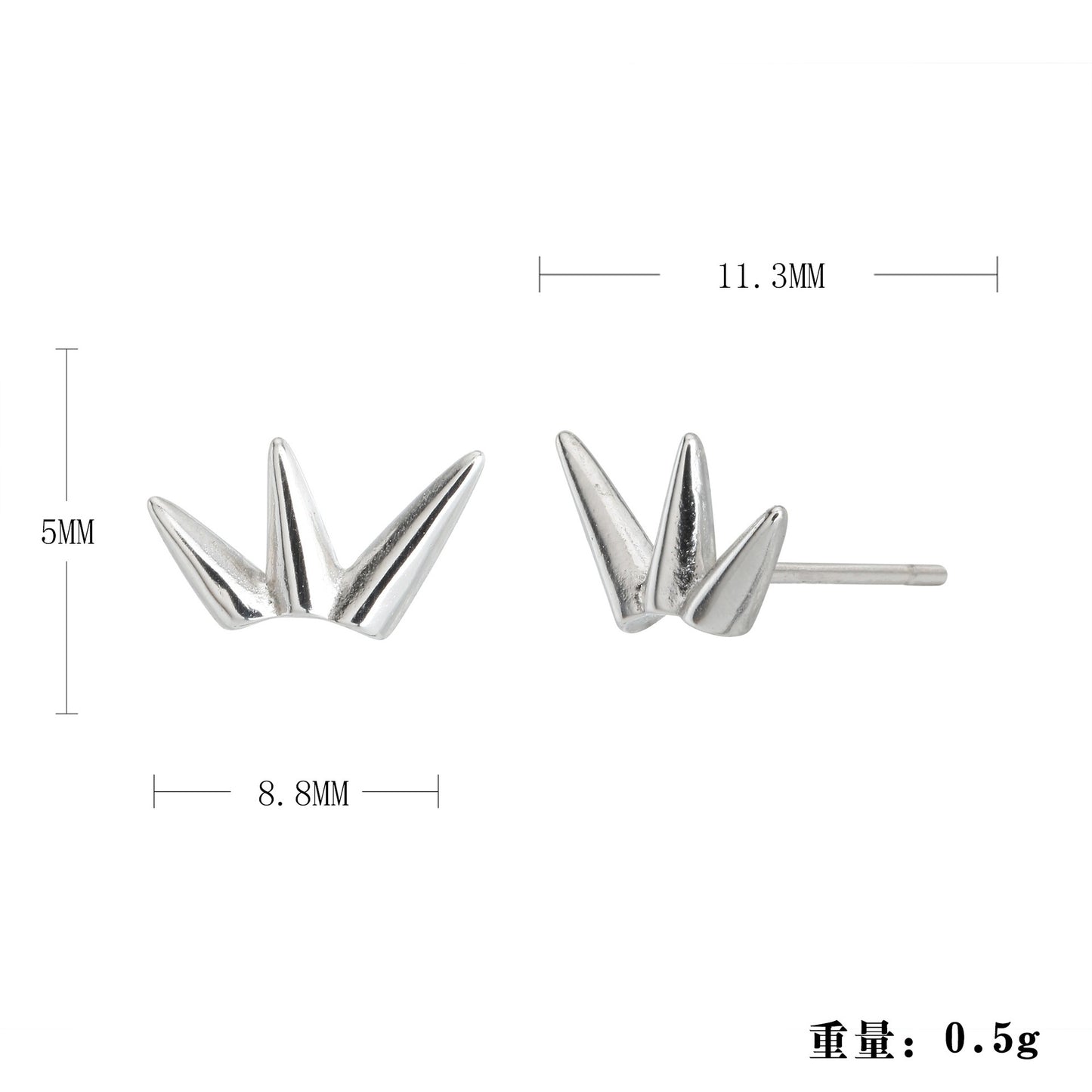 S925 歐美新款簡約小巧精致高級感氣質網紅耳環耳釘套裝