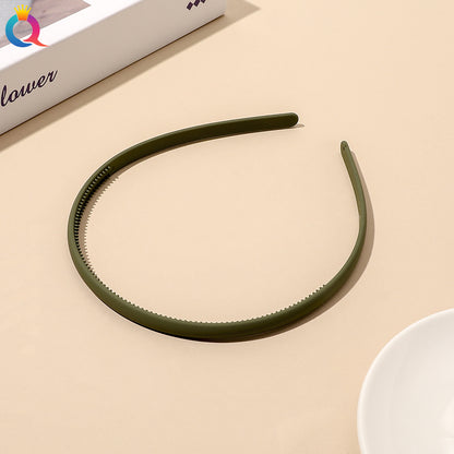 方形簡約髮箍