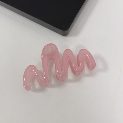 波浪簡約鯊魚夾