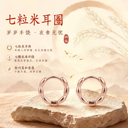 復古簡約耳環－商品主圖｜https://igowo.tw/