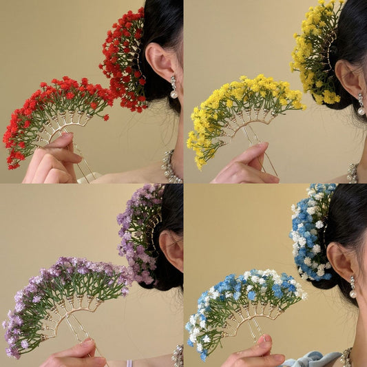 花朵簡約髮簪－商品主圖｜https://igowo.tw/