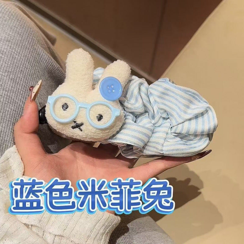 波點簡約髮夾－紅色款實拍｜https://igowo.tw/