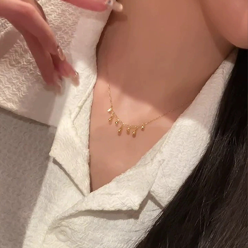 珍珠愛心墜飾項鍊－細節特寫121｜https://igowo.tw/