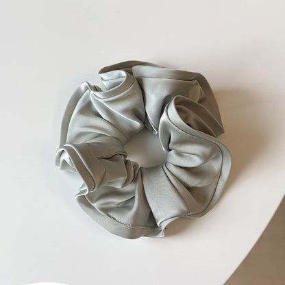 彈力繩大腸圈髮圈－咖色款細節｜https://igowo.tw/