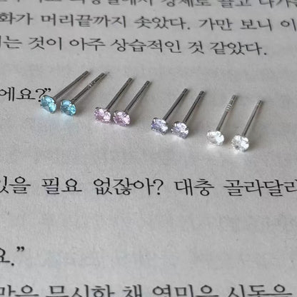 簡約經典耳釘－煙花螺桿白8款實拍｜https://igowo.tw/
