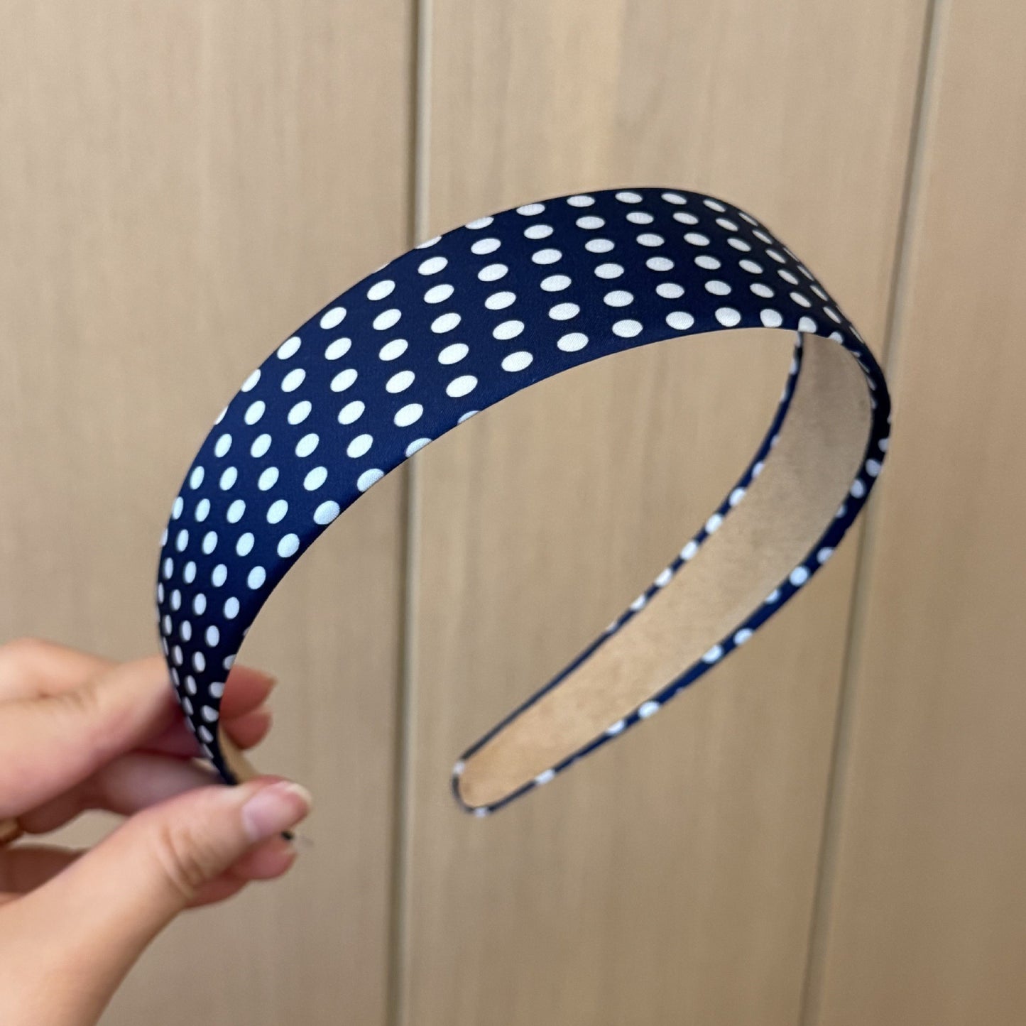 波點復古髮箍