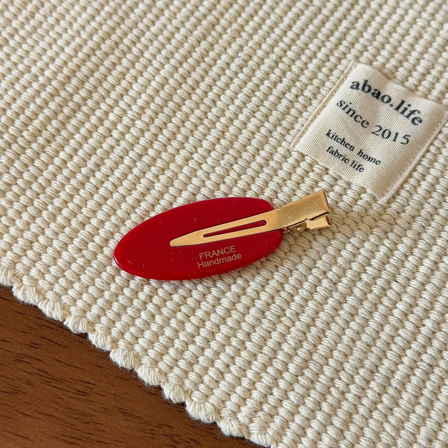 樹葉簡約髮夾