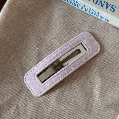 格紋簡約髮夾