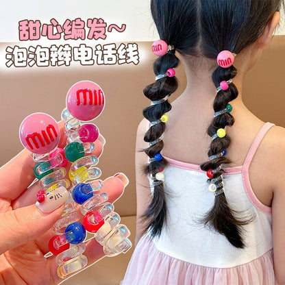 彩色簡約髮圈－商品主圖｜https://igowo.tw/