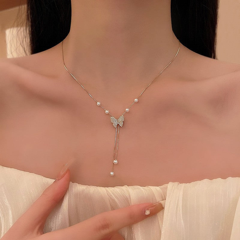 蝴蝶結簡約項鍊－細節特寫22｜https://igowo.tw/