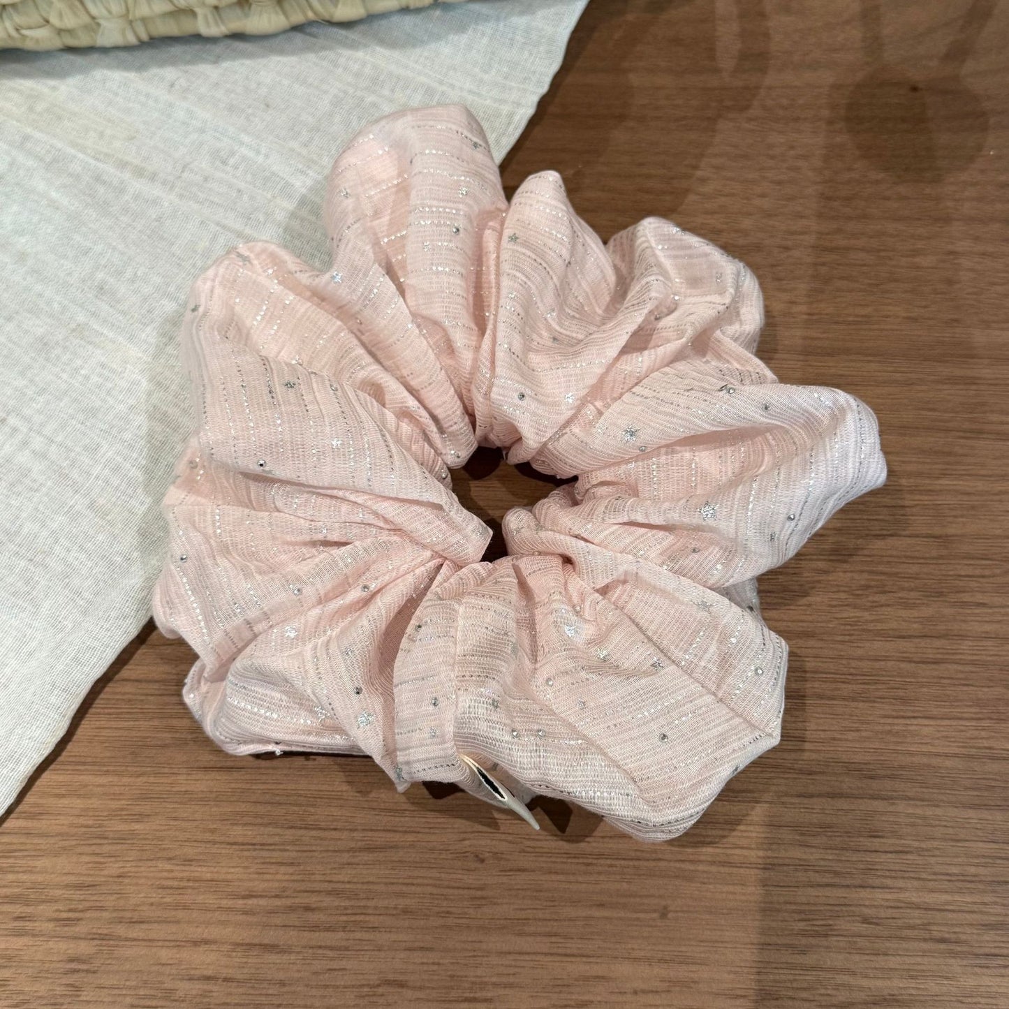 大腸圈鑲鑽髮圈