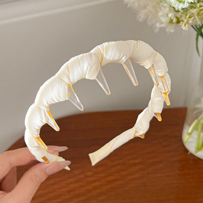 彩色布面纏繞髮箍